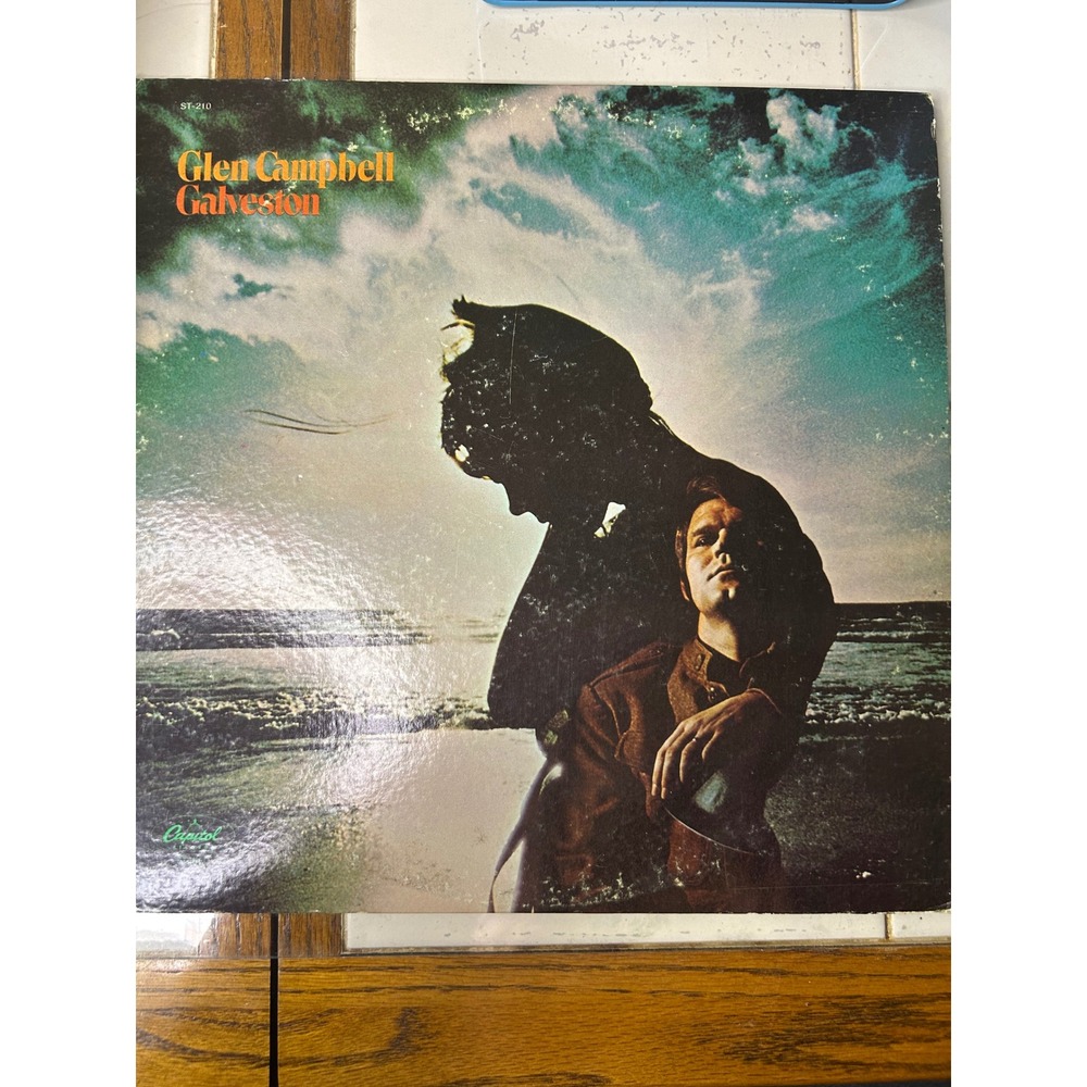 Glen Campbell Galveston Vinyl‎ Record LP Capitol ST 210